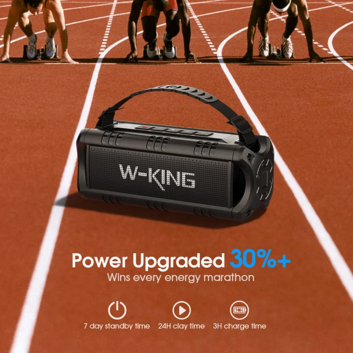 W-King Блутут колонка D8 Mini Black - 30W