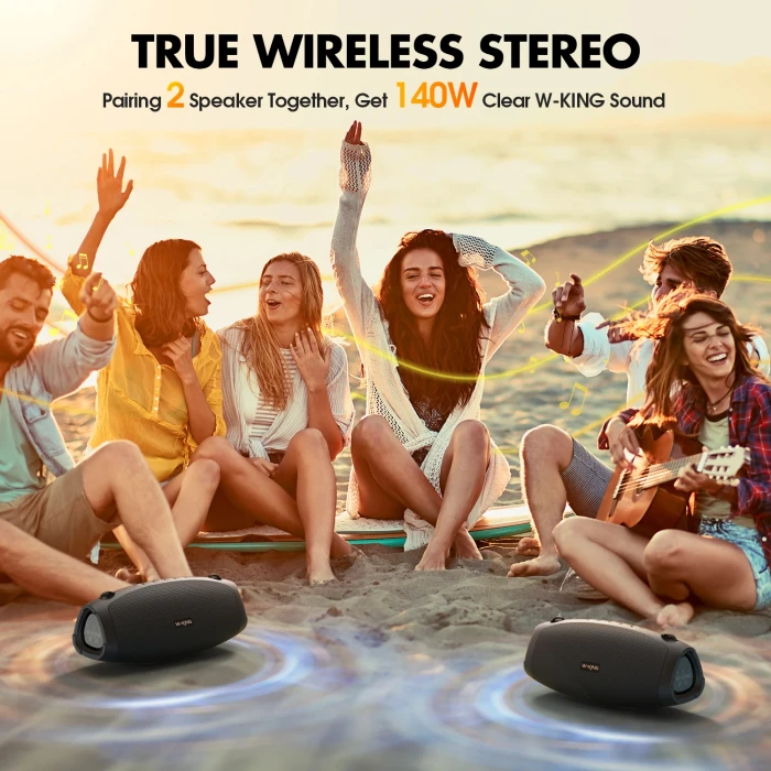 W-King Блутут колонка X10 Black- 70W
