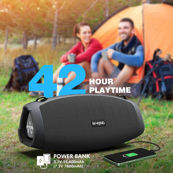 W-King Блутут колонка X10 Black- 70W