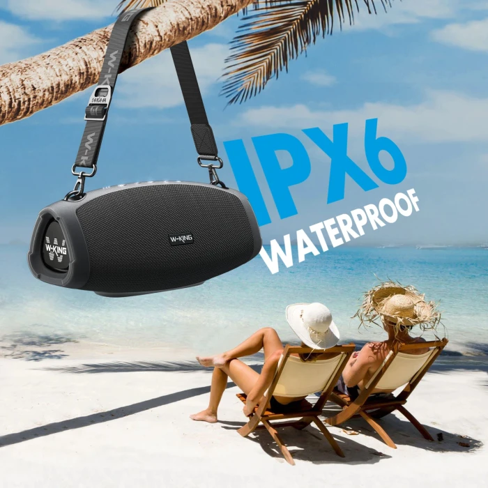 W-King Блутут колонка X10 Black- 70W