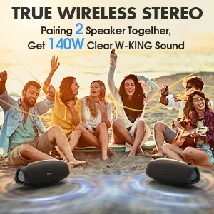 W-King Блутут колонка X10 Black- 70W