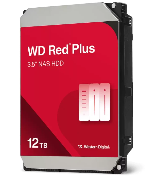 WD Red Plus NAS HDD 3.5" - 12TB