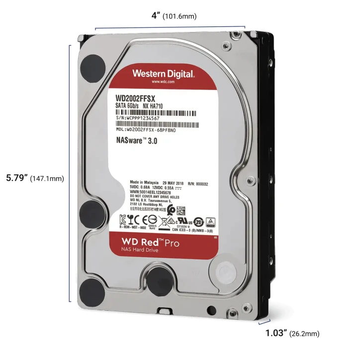 WD Red Pro NAS - 18TB