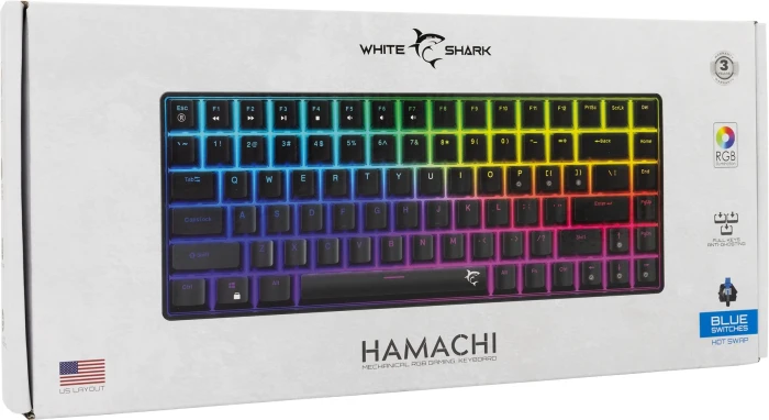 White Shark HAMACHI Clicky - Black