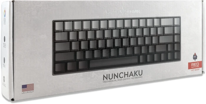 White Shark NUNCHAKU Linear - Grey