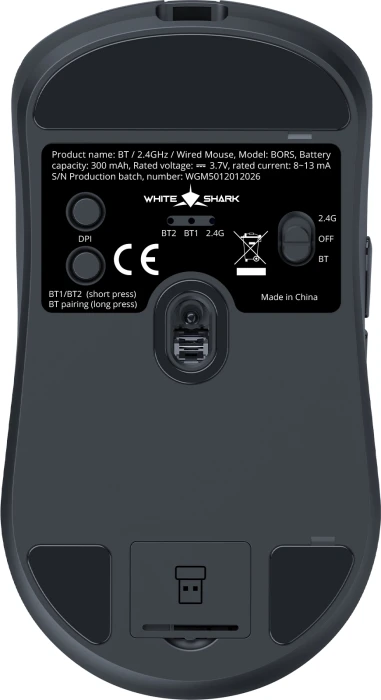 White Shark Wireless BORS - Black