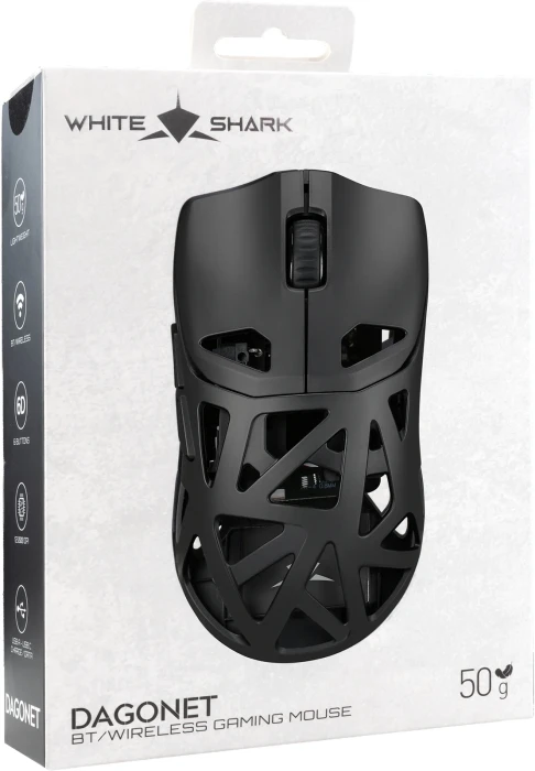 White Shark Wireless DAGONET 2 - Black