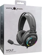 White Shark WOLF USB - Black