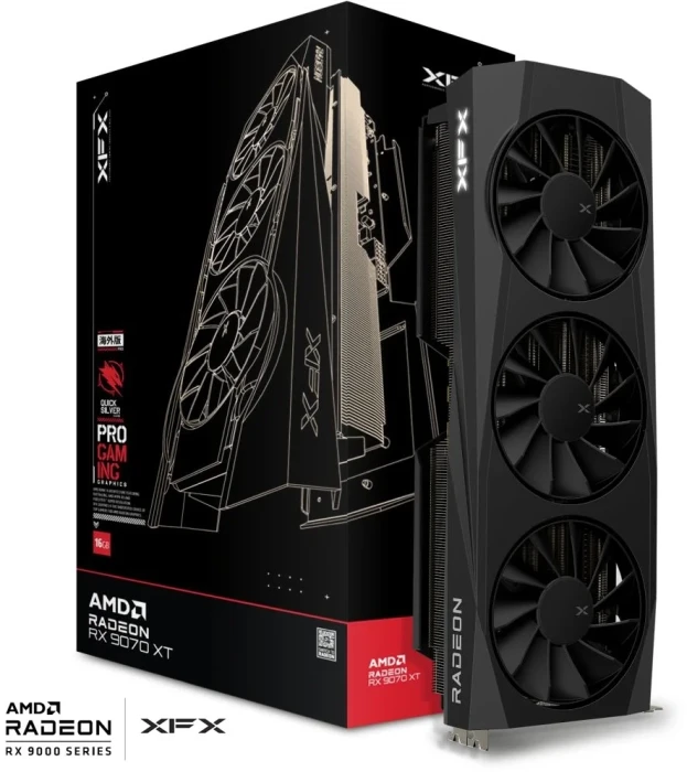 XFX Quicksilver RX 9070 XT Gaming 16G