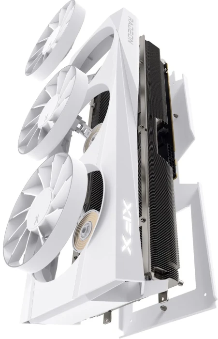 XFX Quicksilver RX 9070 XT White Magnetic
