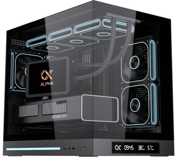 Xigmatek Cloud M DGT 3AF - Black