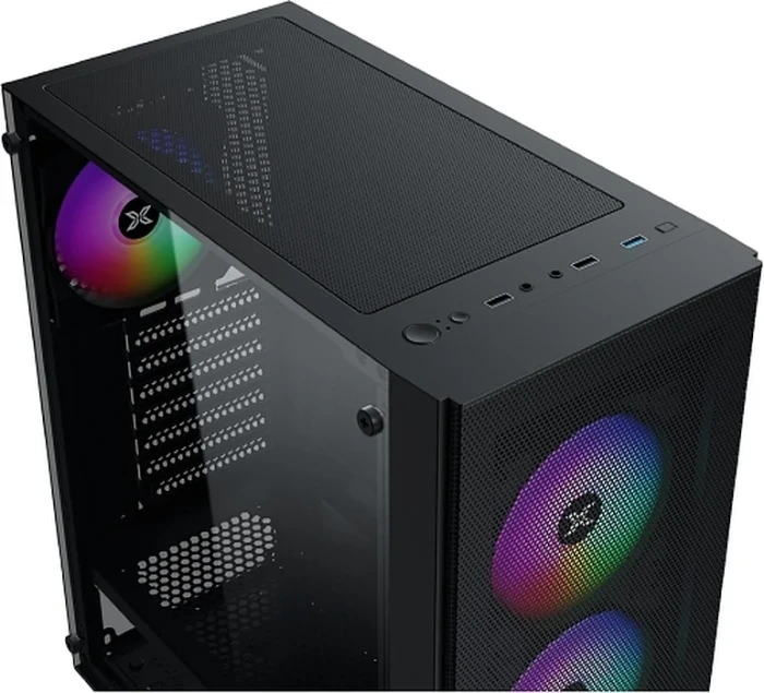 Xigmatek Hero II Air 3F Black Fixed LED