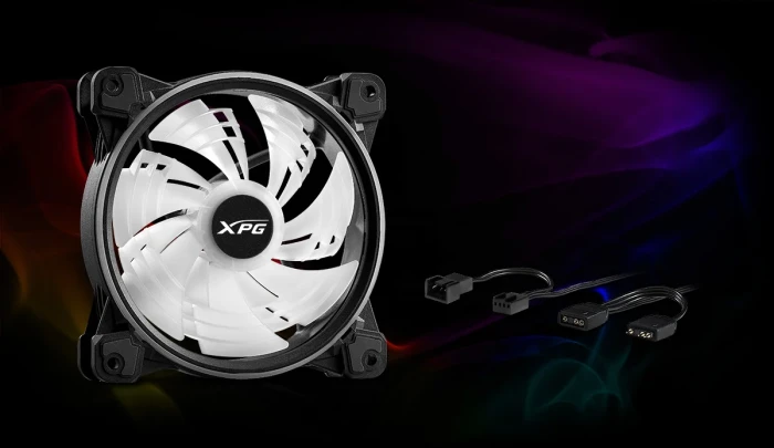 XPG HURRICANE 120 ARGB PWM White