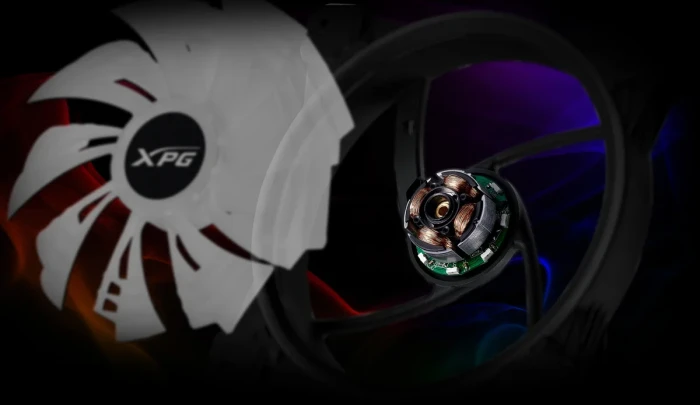 XPG HURRICANE 140 ARGB PWM Black