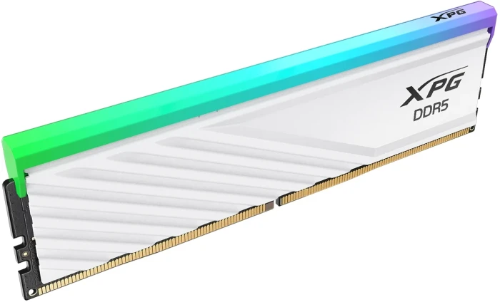 32GB (2x16) DDR5-6400 CL32 XPG LANCER BLADE RGB WHITE EXPO & XMP