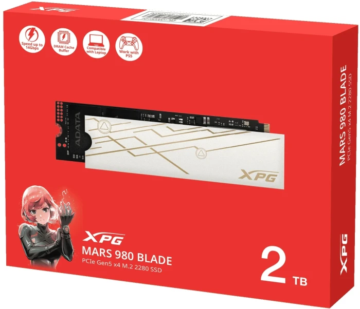 XPG MARS 980 BLADE PCIe 5.0 - 2TB