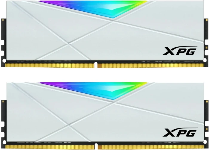 16GB (2X8) DDR4-4133 CL19 XPG SPECTRIX D50 White