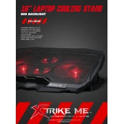 Xtrike ME охлаждане за лаптоп Notebook Cooler 16" -  FN-802 - Backlight