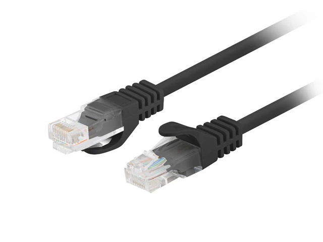 Lanberg LAN кабел CAT.5E Black - 10m