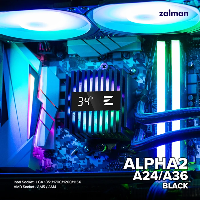 ZALMAN ALPHA2 A36 - Black
