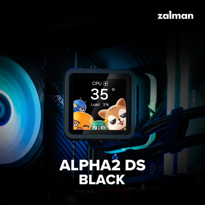 ZALMAN ALPHA2 DS A24 - Black