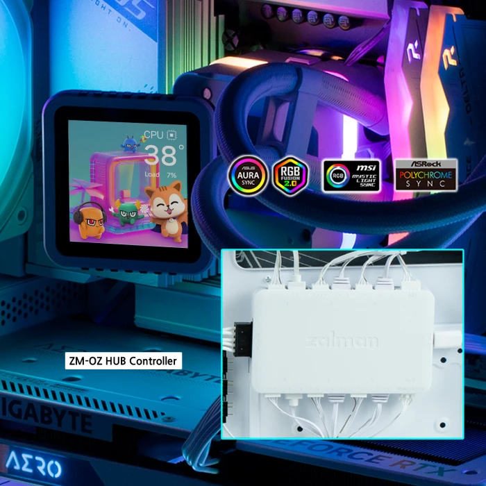 ZALMAN ALPHA2 DS A36 - White