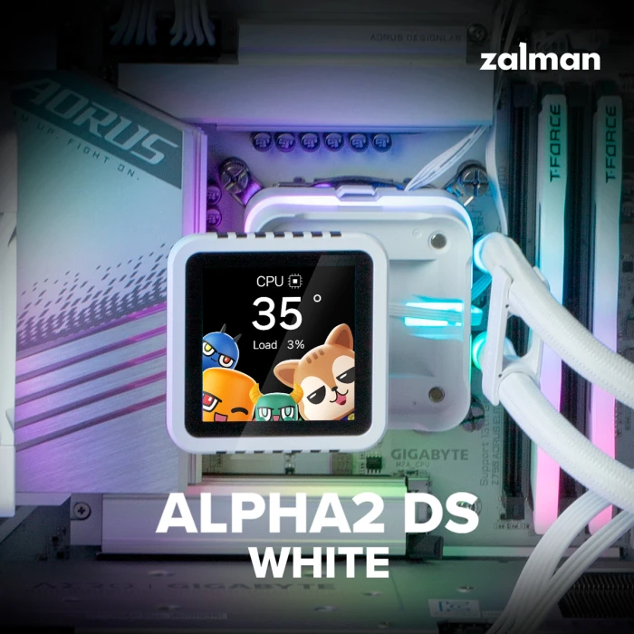 ZALMAN ALPHA2 DS A36 - White