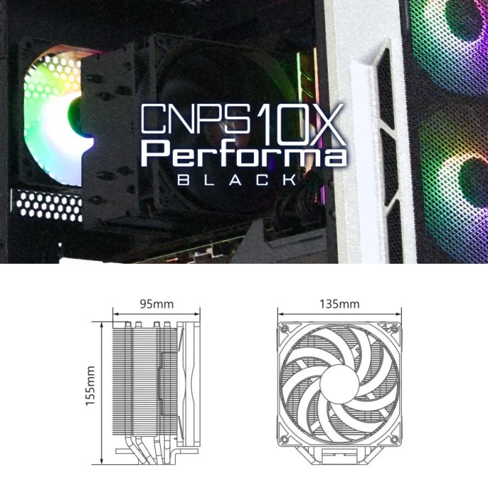 Zalman CNPS10X PERFORMA BLACK
