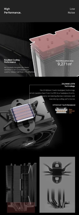 Zalman CNPS10X PERFORMA BLACK