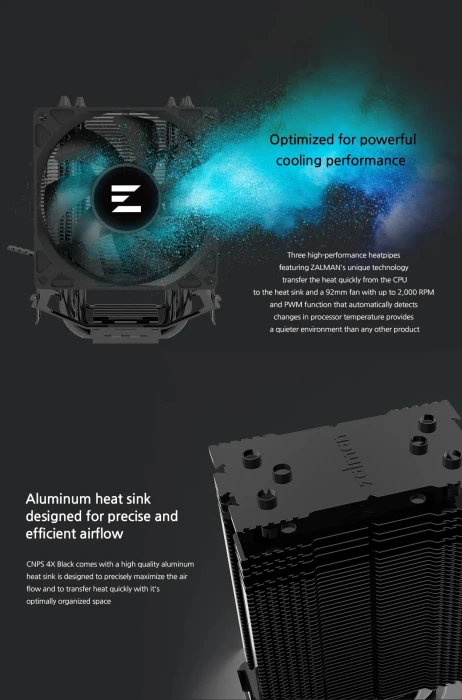 Zalman CNPS4X BLACK