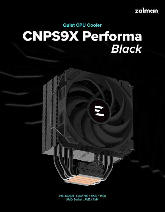 Zalman CNPS9X PERFORMA BLACK