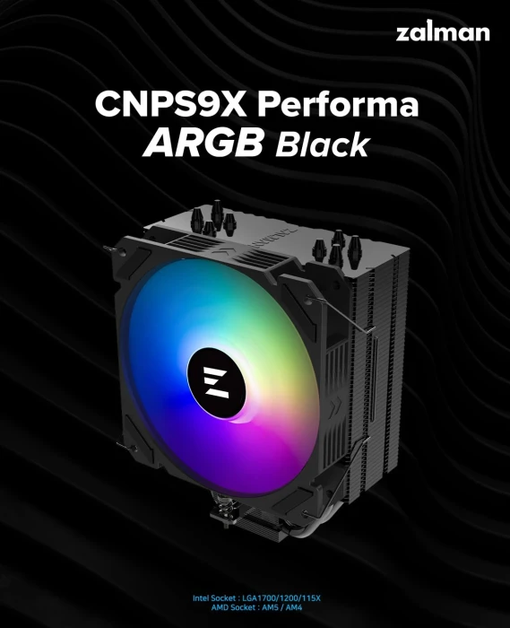 Zalman CNPS9X PERFORMA ARGB Black