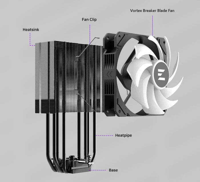 Zalman CNPS9X PERFORMA ARGB Black
