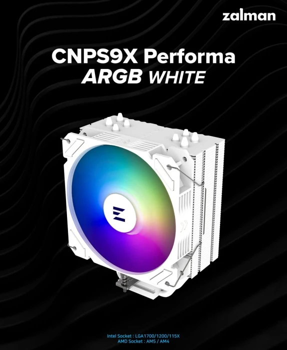 Zalman CNPS9X PERFORMA ARGB WHITE