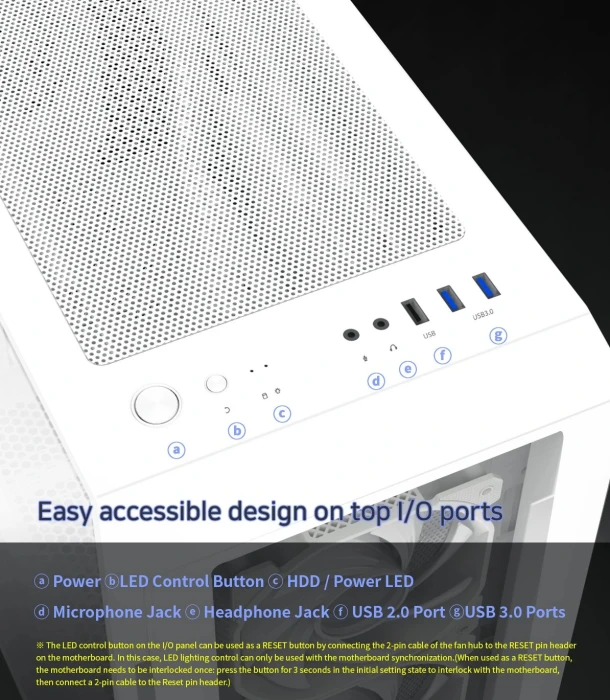 Zalman i3 NEO TG White