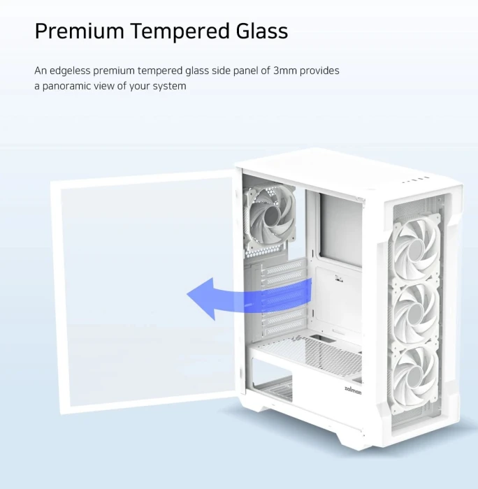 Zalman i3 NEO TG White