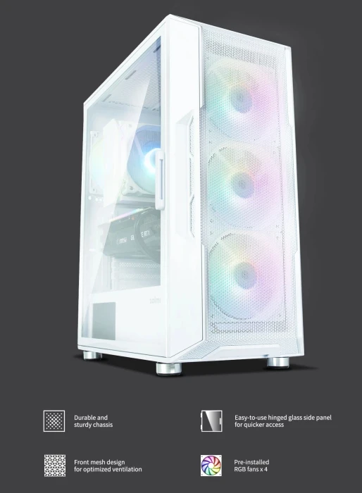 Zalman I3 NEO White Fixed RGB