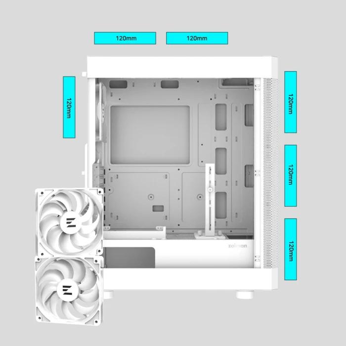 Zalman I4 White
