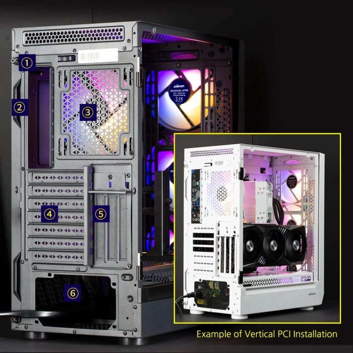Zalman I6 Black Fixed RGB