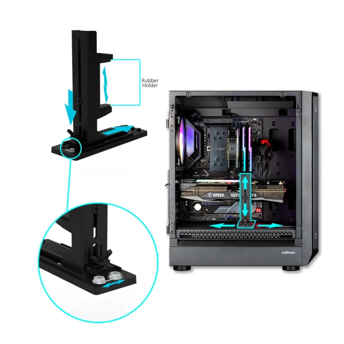Zalman I6 Black Fixed RGB