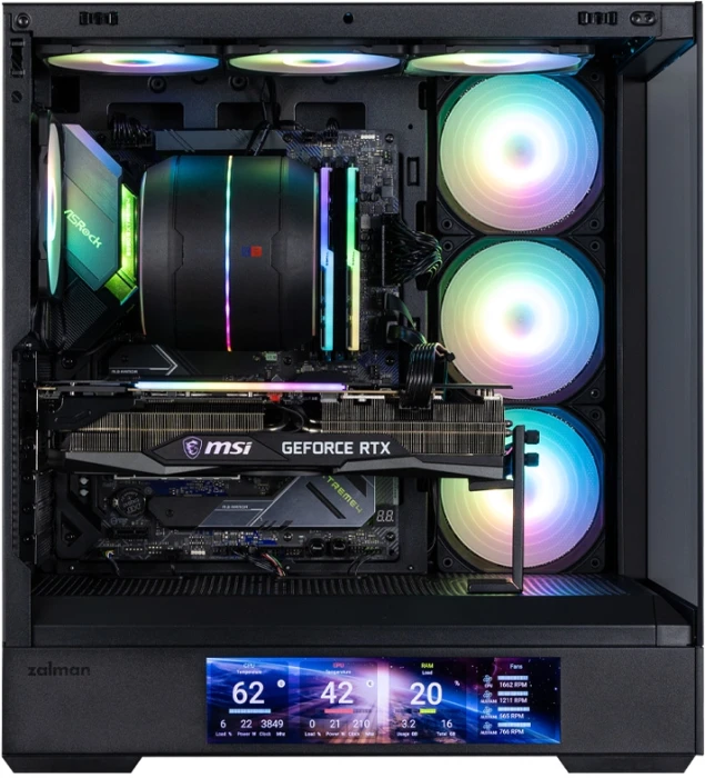 ZALMAN P40 DS - Black
