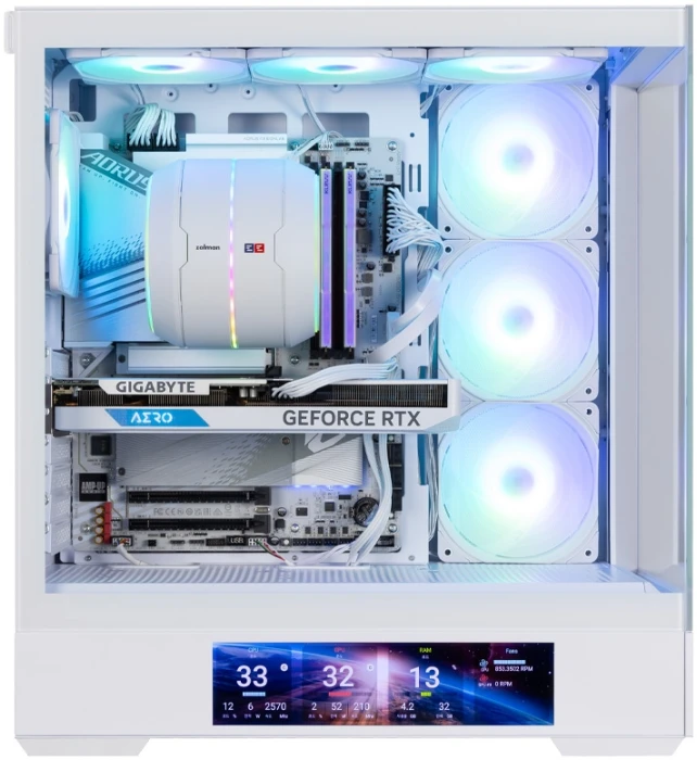ZALMAN P40 DS - White