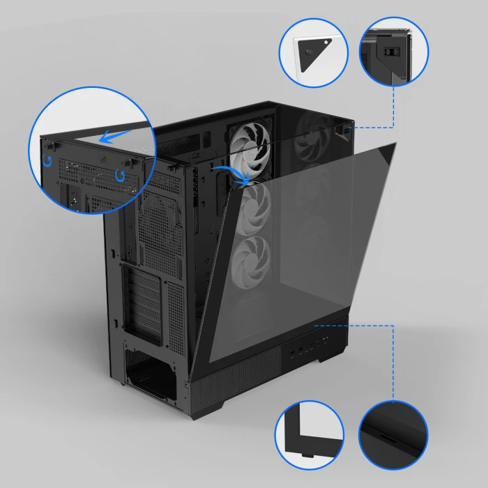 ZALMAN P40 Prism PLUS - Black