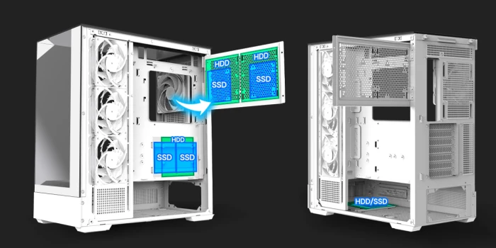 ZALMAN P40 Prism PLUS - White