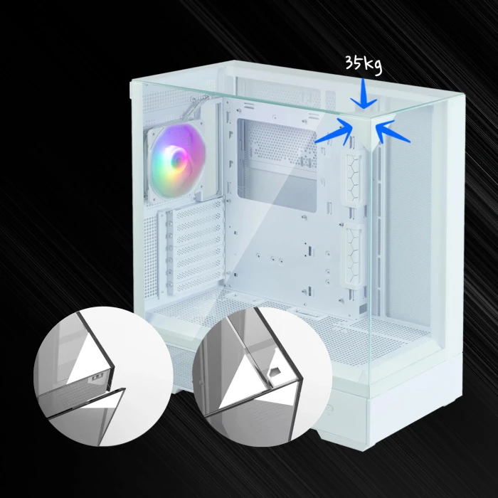 Zalman P40 Prism White