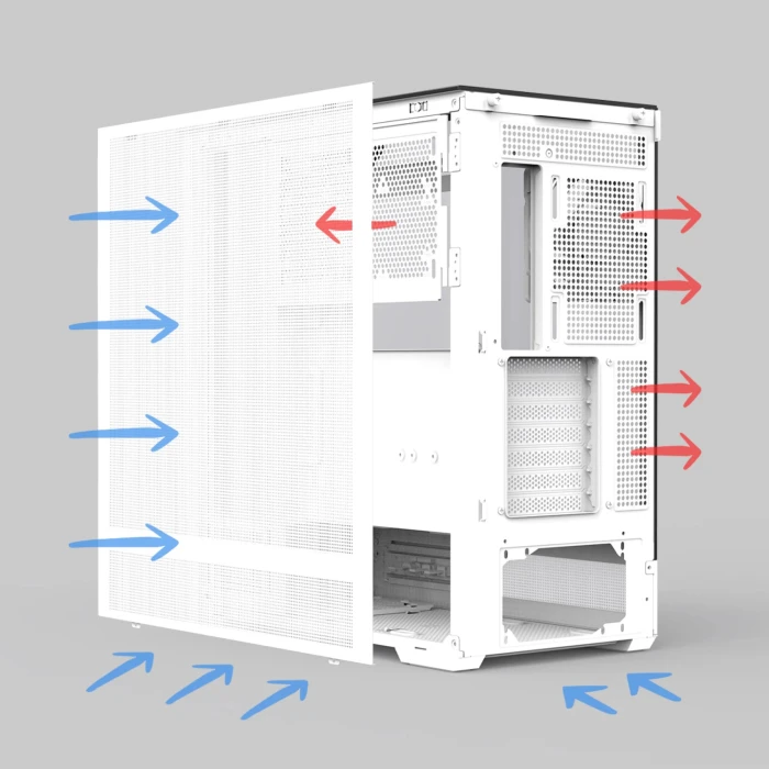 Zalman P40 Prism White
