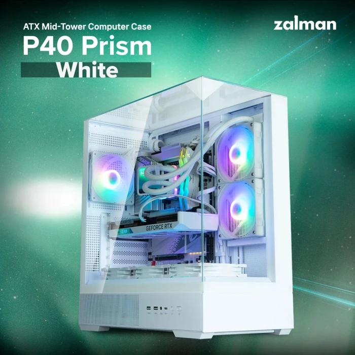 Zalman P40 Prism White