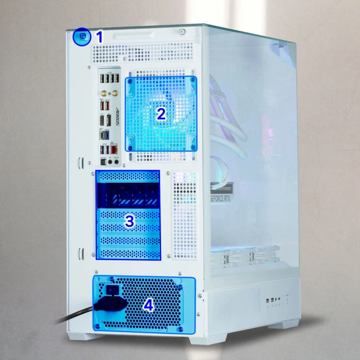 Zalman P40 Prism White