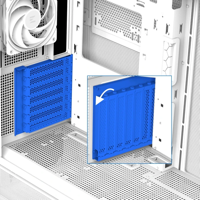 Zalman P40 Prism White