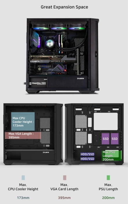 Zalman Z10 PLUS TG